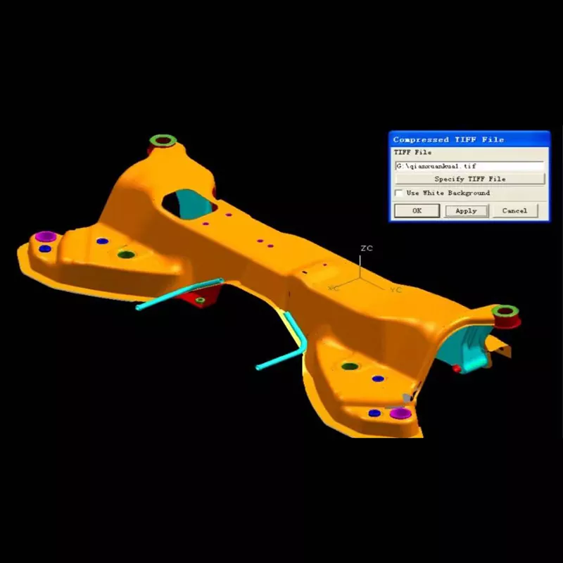 Втиснување печат на собранието на автомобилската предна суспензија