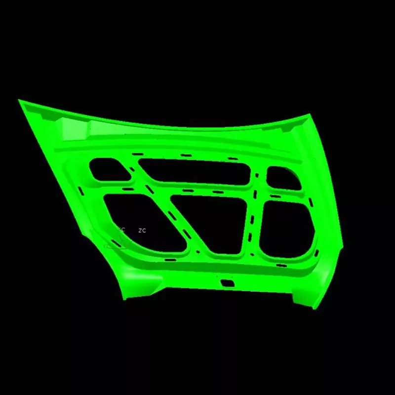 Автомобилска хауба за печат на внатрешен панел